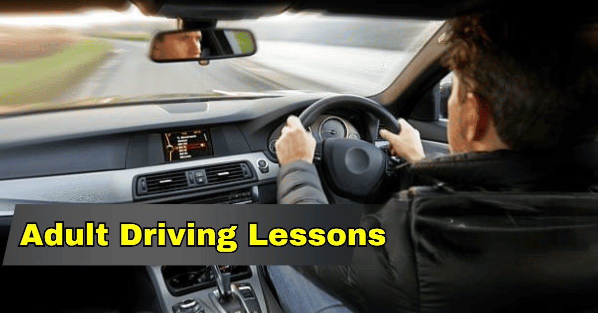 Adult driving lessons