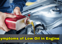 symptoms of low oil in engine